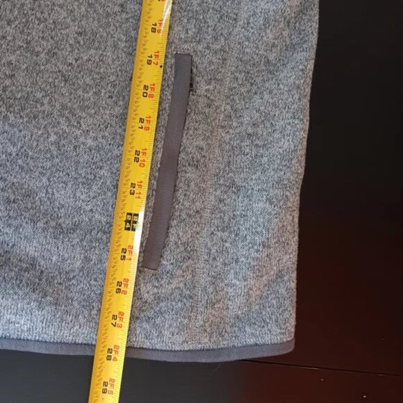 Patagonia Better Sweater Full-Zip Jacket -Stonewash Grey Pockets Sz L Outdoor - Picture 10 of 10